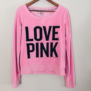 💚 Victoria Secret PINK Velour Pullover